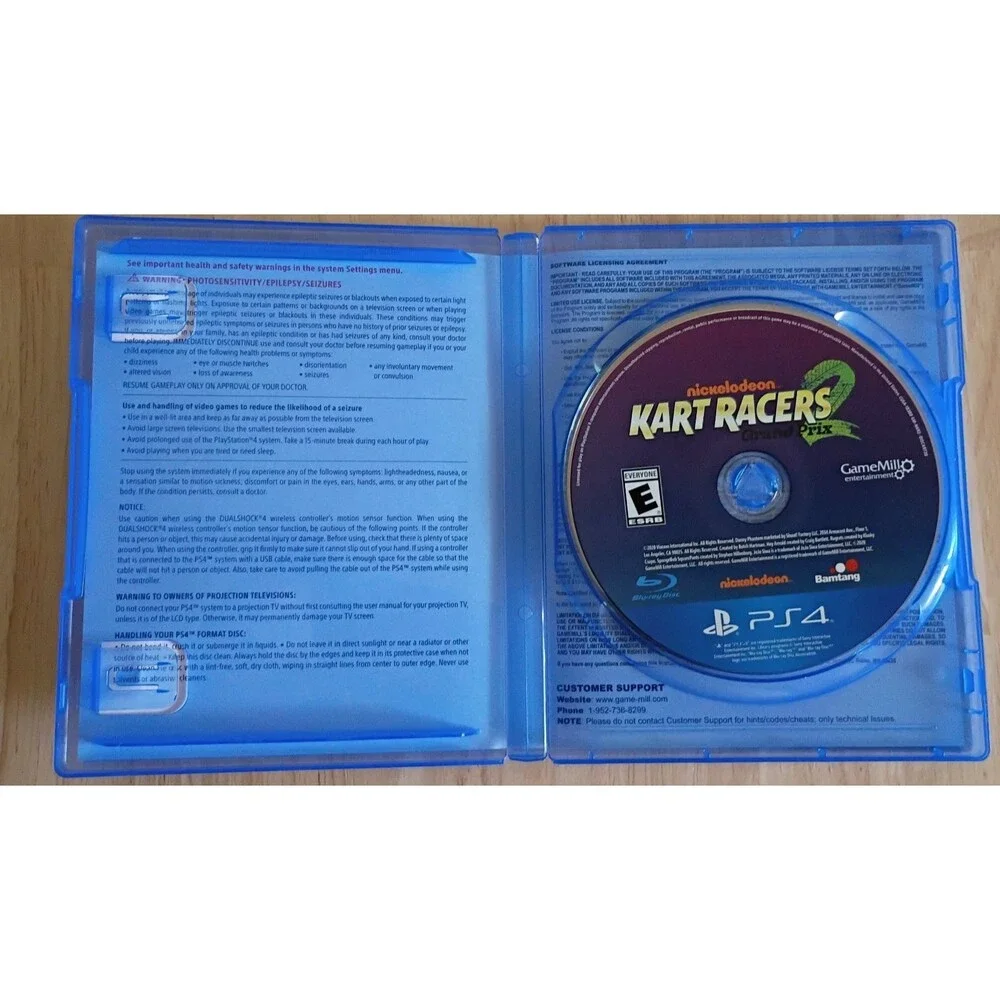 PS4 Nickelodeon Kart Racers Grand Prix Video Game